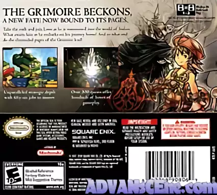 Image n° 2 - boxback : Final Fantasy Tactics A2 - Grimoire of the Rift